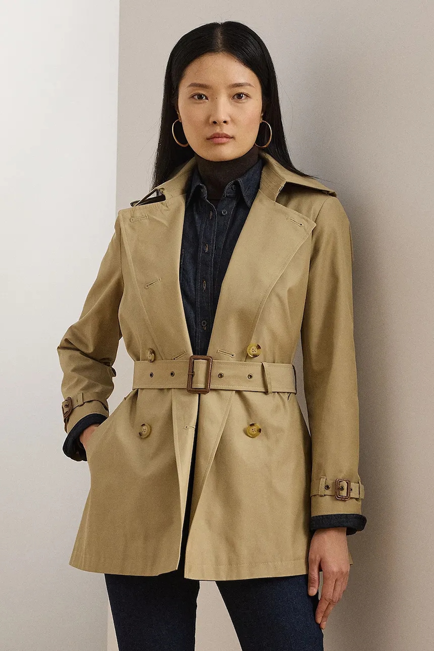 Lauren Ralph Lauren  kabát dámský s bavlnou