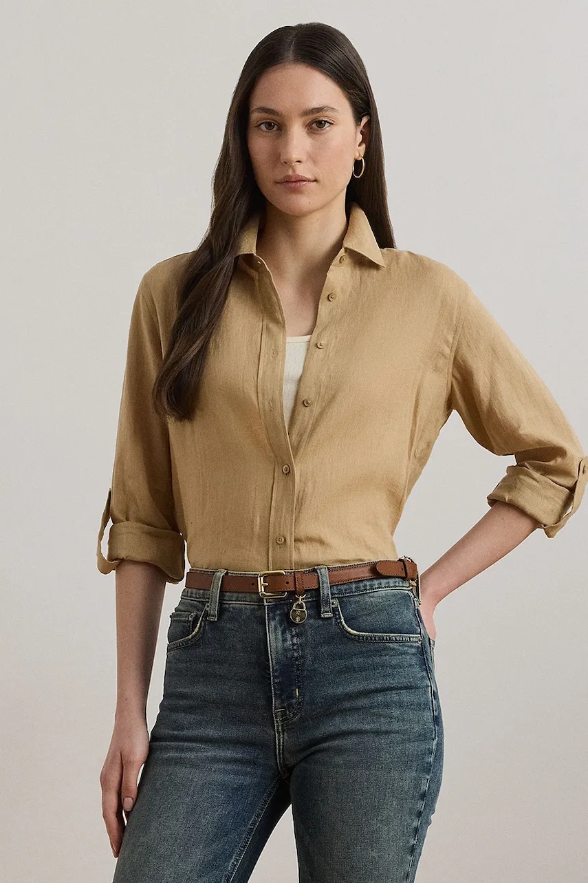 Lauren Ralph Lauren  košile dámská lněná