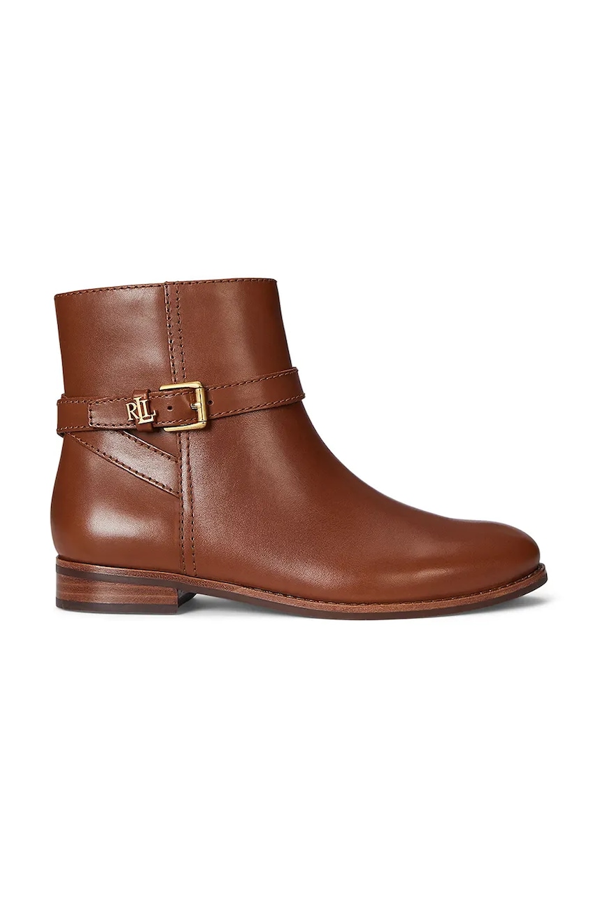 Lauren Ralph Lauren  Kožené kotníkové boty  Brooke Bt 2