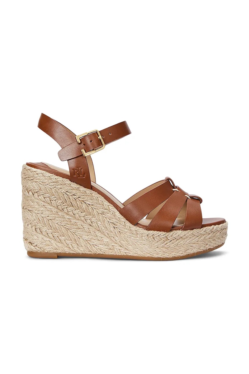 Lauren Ralph Lauren  Kožené sandály  Soffia Espdr