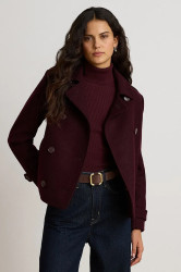 Lauren Ralph Lauren  krátký kabát dámský s vlnou