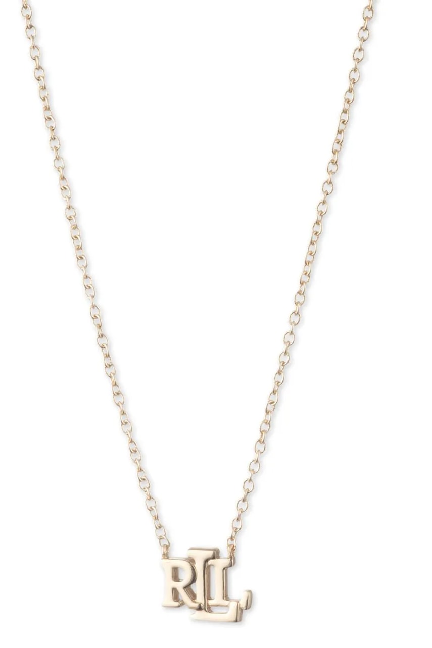 Lauren Ralph Lauren  NK 16 CARDED LRL LOGO PENDANT