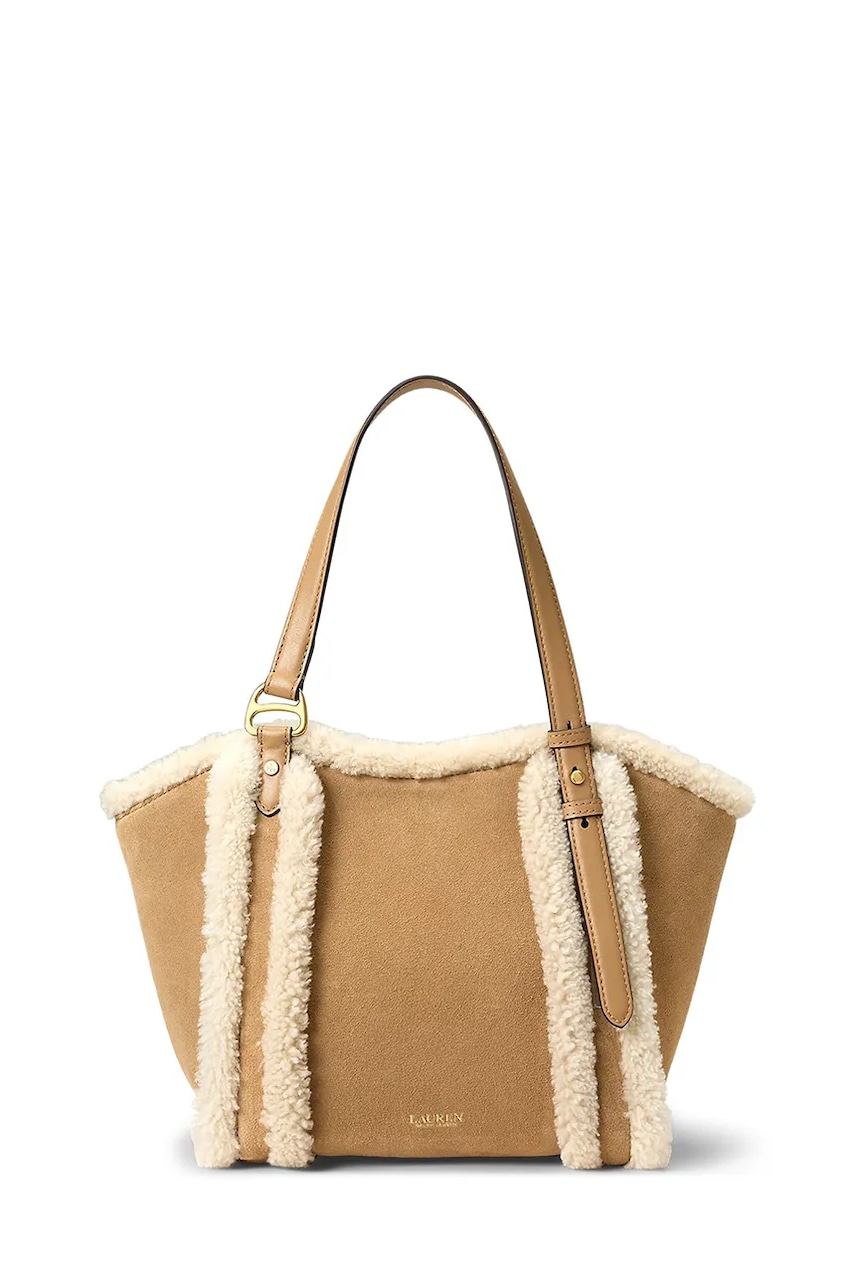 Lauren Ralph Lauren  tote taška dámská semišová