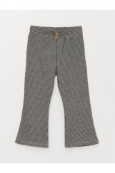 LC Waikiki Elastic Waist Houndstooth Patterned Baby Girl Tights