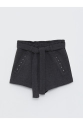 LC Waikiki Girls' Shorts with Elastic Waist