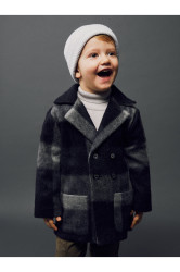 LC Waikiki Jacket Collar Baby Boy Cachet Coat
