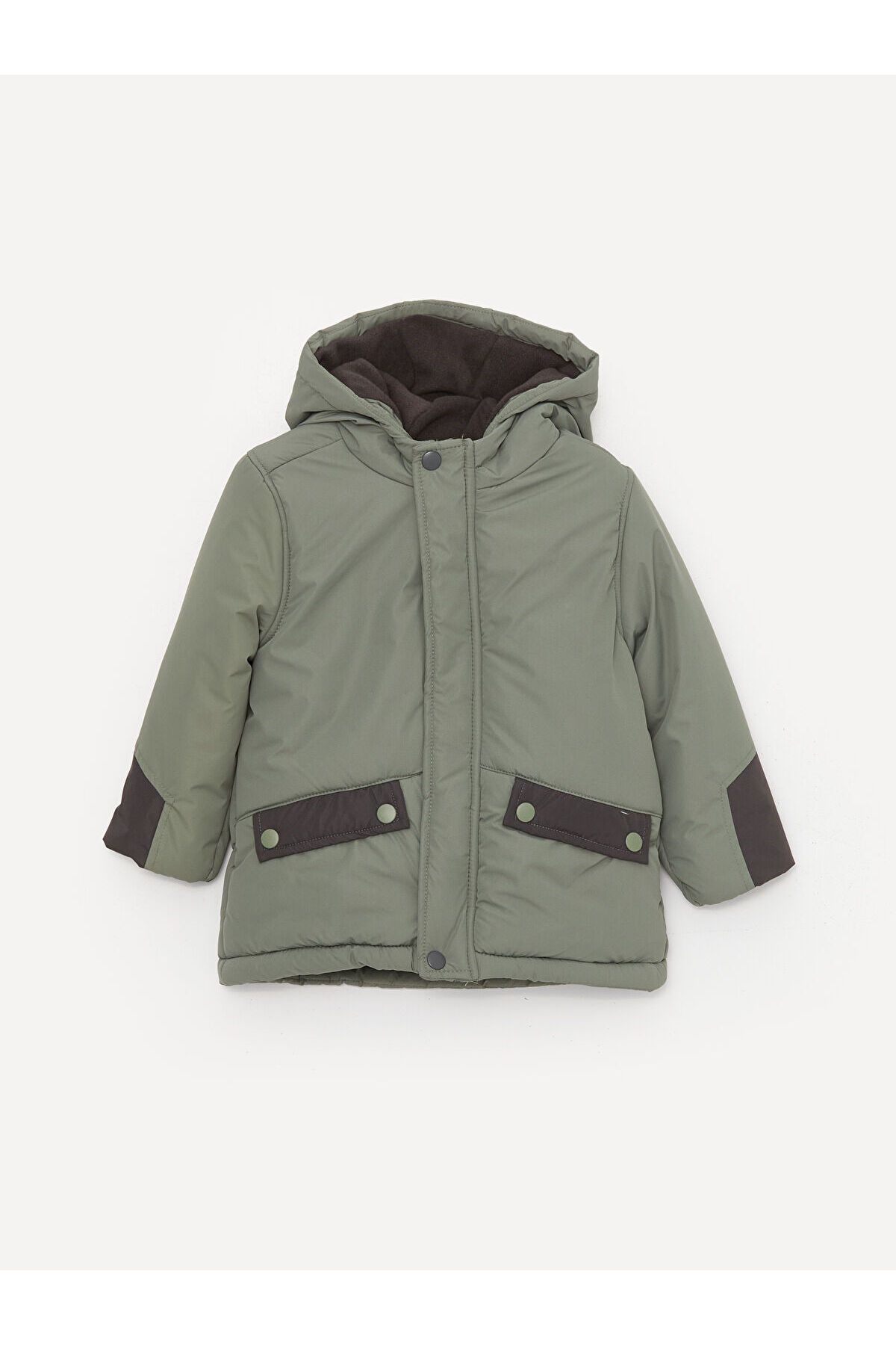 LC Waikiki Lcw Hooded Long Sleeve Baby Boy Parka