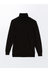 LC Waikiki Turtleneck Long Sleeve Men's Knitted Sweater -