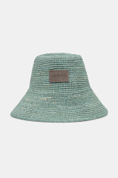LE SH KA headwear  klobouk dámský pletený Blue Bucket Hat