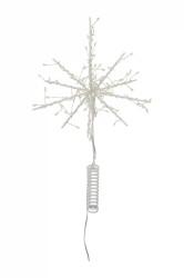 LED hvězda na vánoční stromeček House Doctor HDGlow 24 x 34 cm