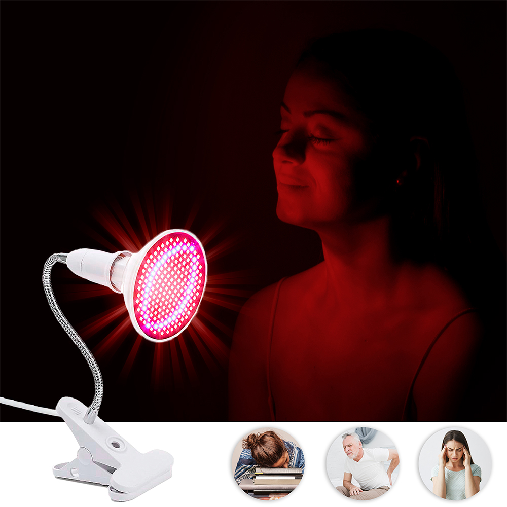 LED lampa inSPORTline Vlora s červeným a modrým světlem