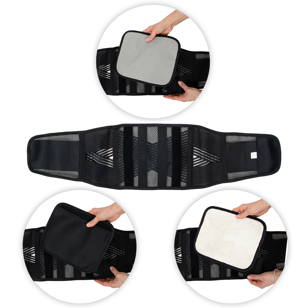 Ledvinový samozahřívací pás inSPORTline Avochi M