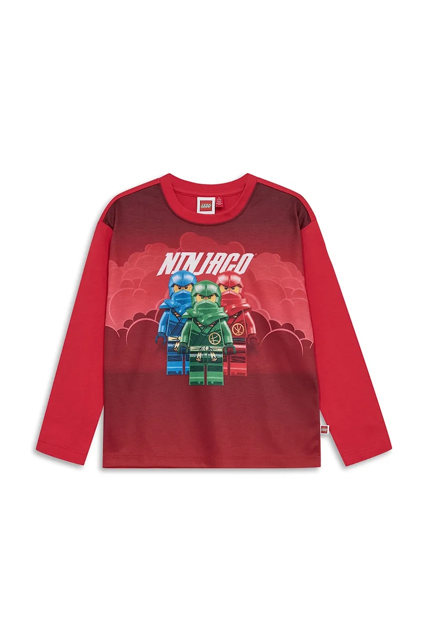 Lego  tričko s dlouhým rukávem dětské s bavlnou LWTAJ 611