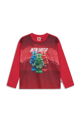 Lego  tričko s dlouhým rukávem dětské s bavlnou LWTAJ 611