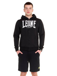 Leone Men's hooded zipsweat jacket