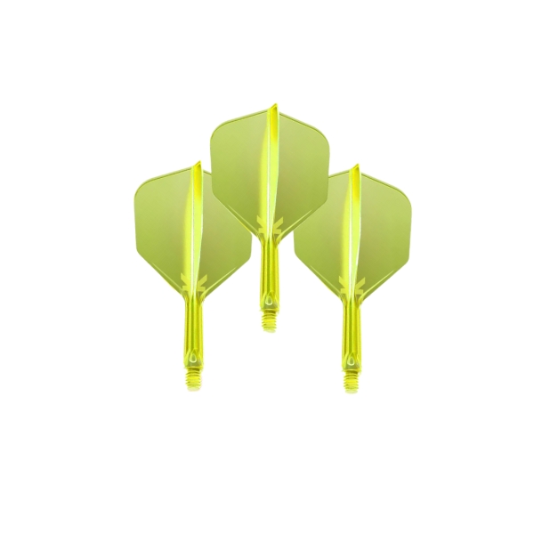 Letky Target K-Flex Neon No.6 Short 3ks fluo žlutá