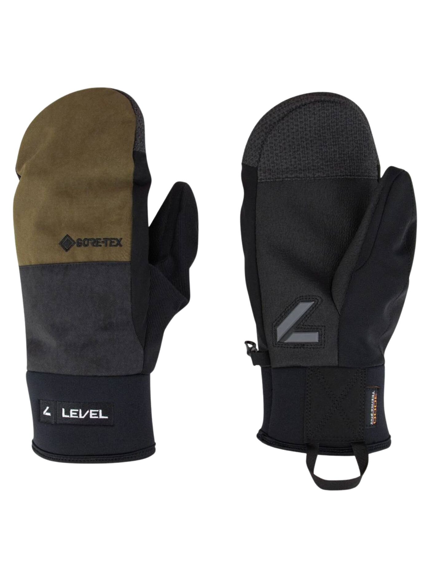 Level pánské rukavice Matrix Mitt Gore-Tex Olive Green | Zelená | Velikost M