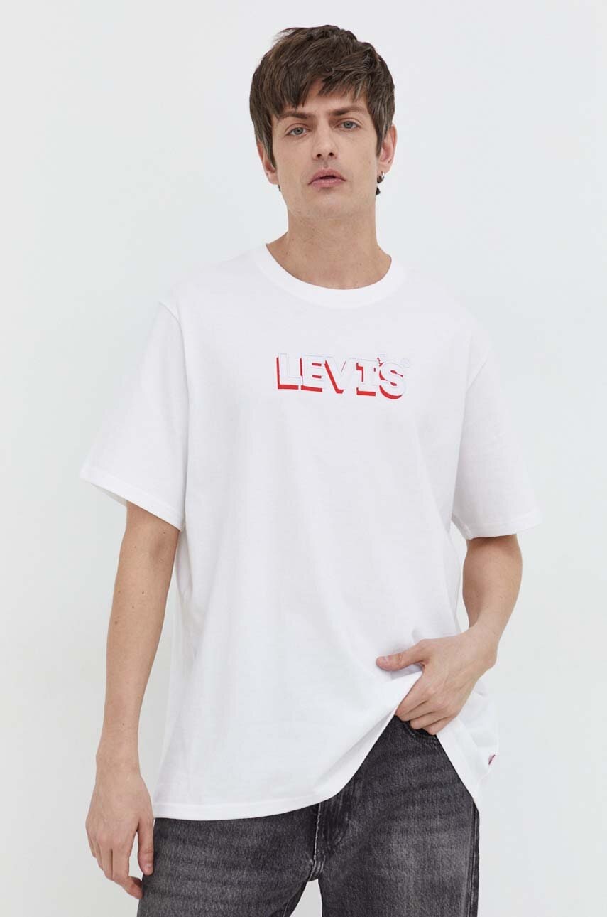 Levi's  basic tričko pánské bavlněné RELAXED FIT TEE