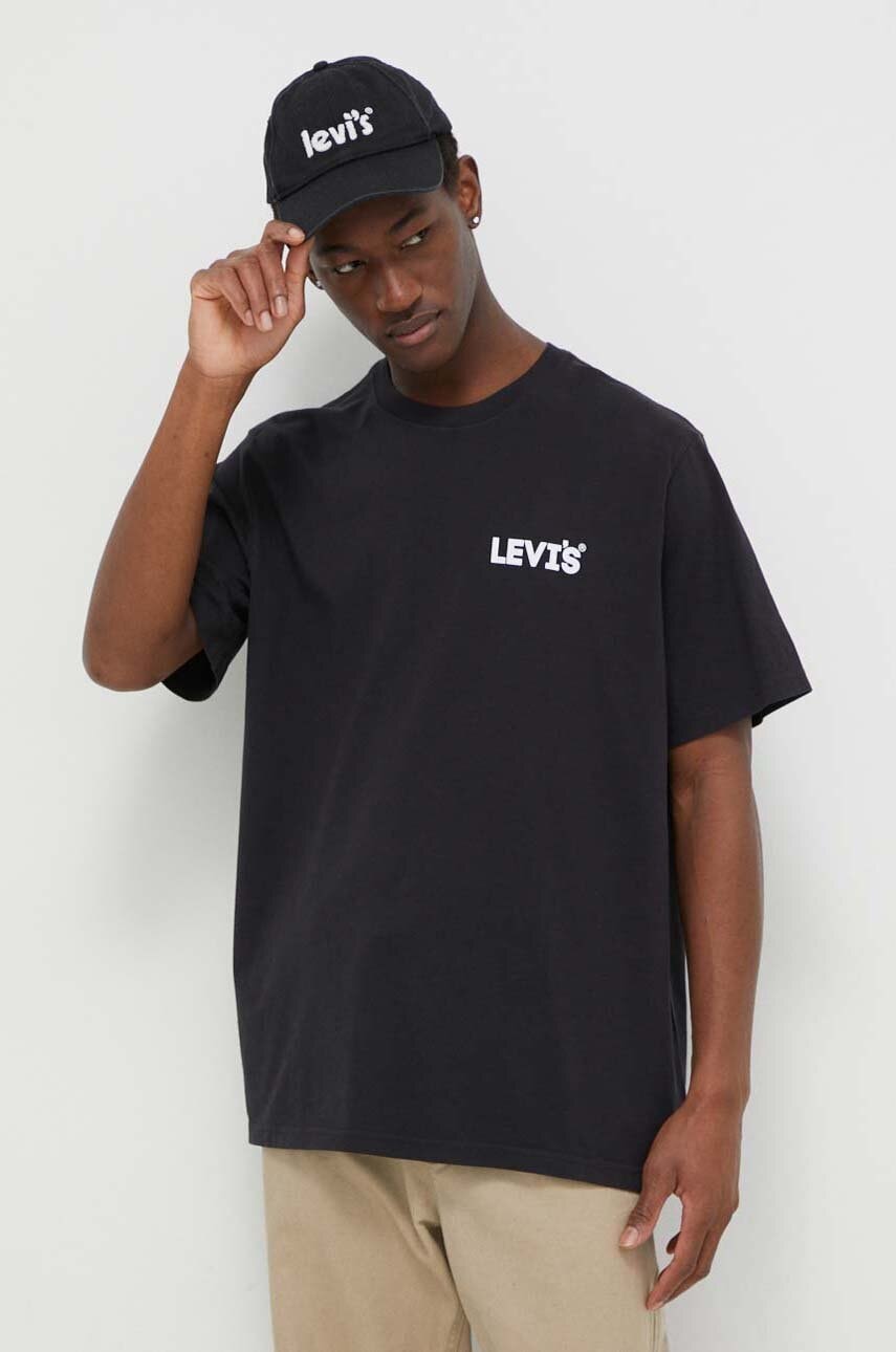 Levi's  basic tričko pánské bavlněné RELAXED FIT TEE