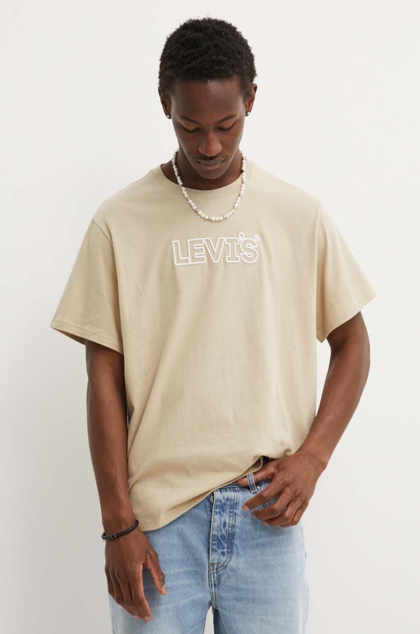 Levi's  basic tričko pánské bavlněné RELAXED FIT TEE