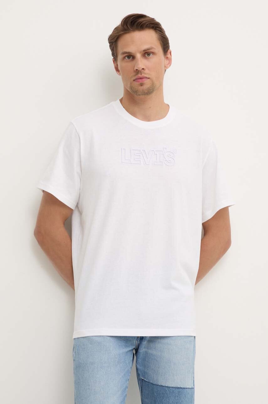 Levi's  basic tričko pánské bavlněné RELAXED FIT TEE