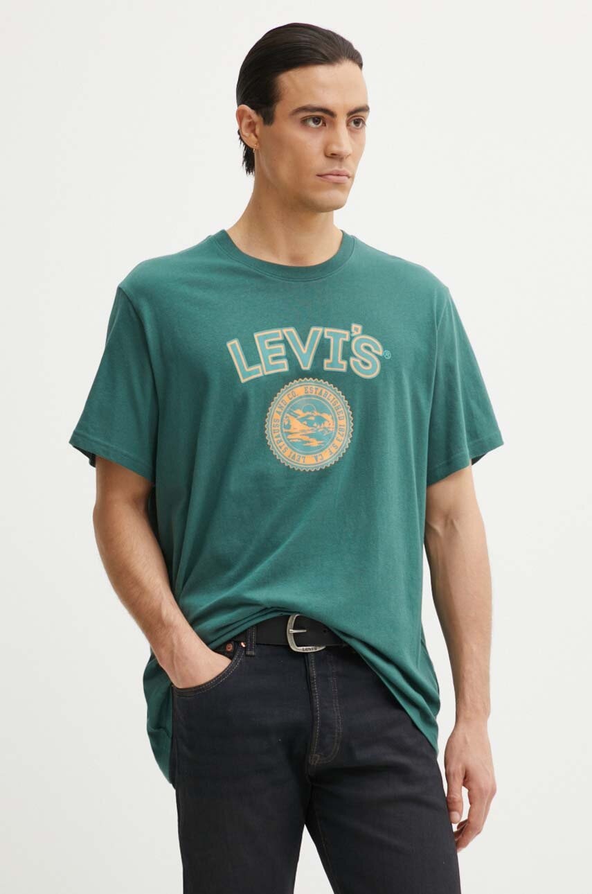 Levi's  basic tričko pánské bavlněné RELAXED FIT TEE