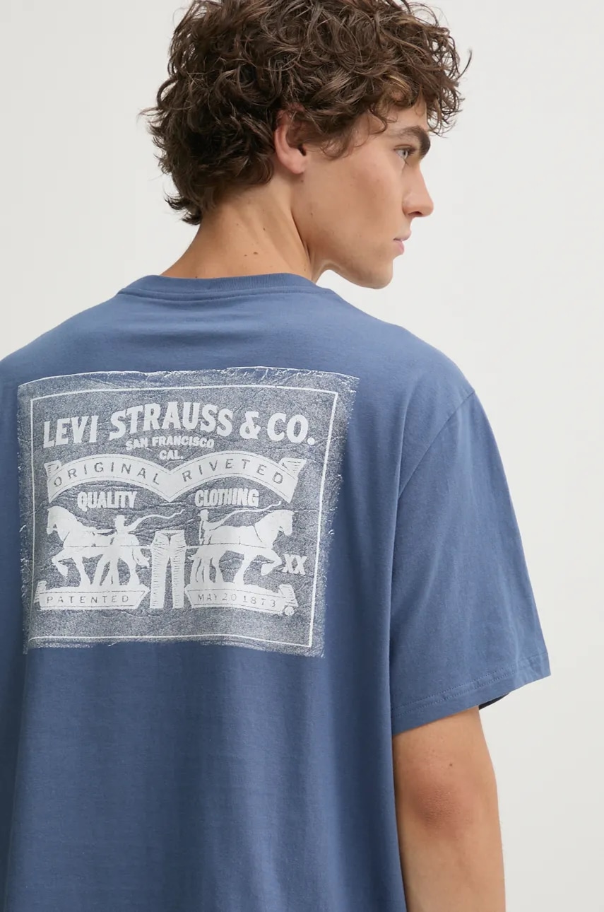 Levi's  basic tričko pánské bavlněné RELAXED FIT TEE