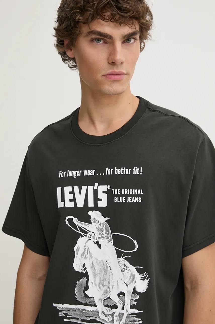 Levi's  basic tričko pánské bavlněné RELAXED FIT TEE