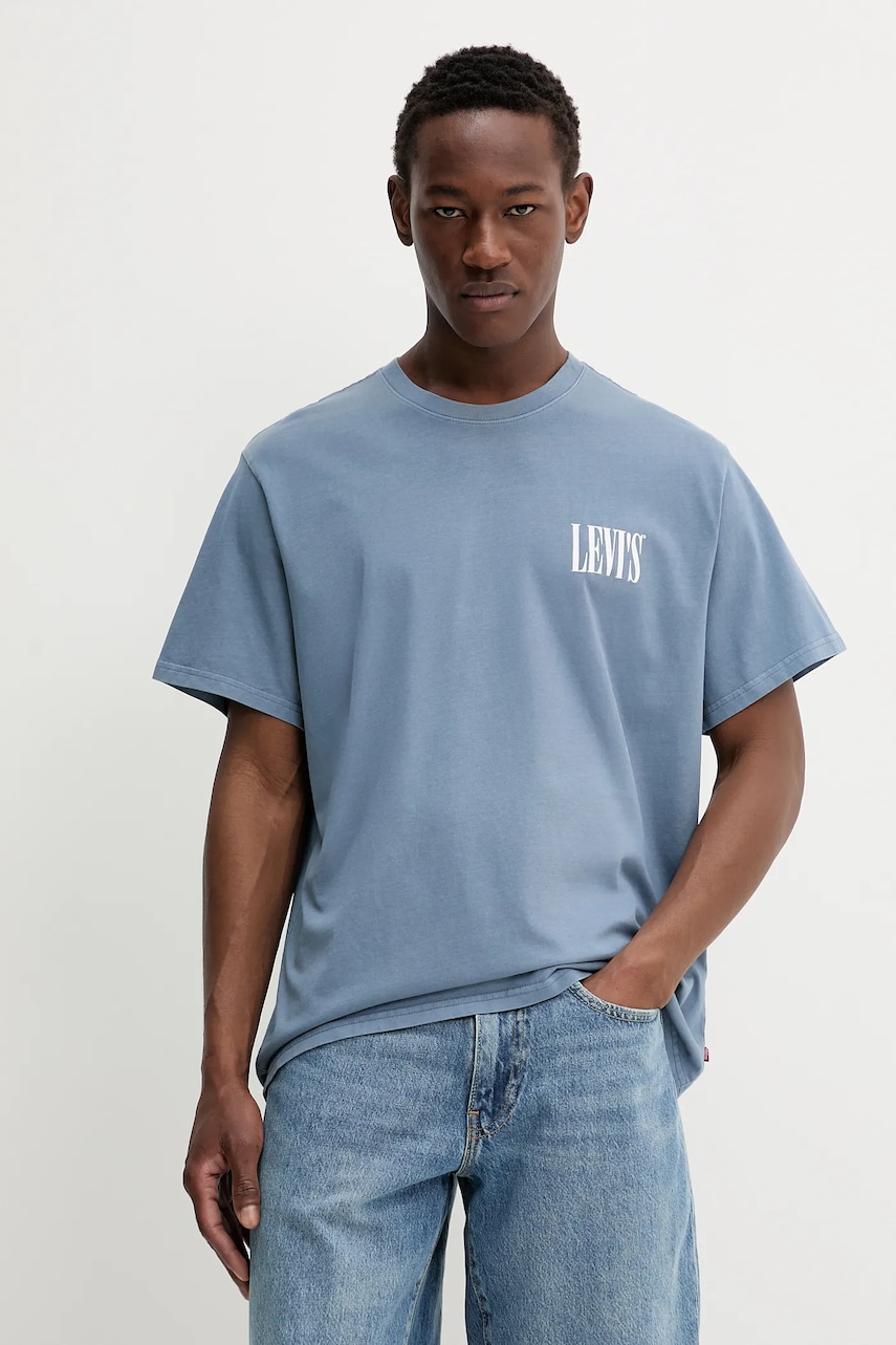 Levi's  basic tričko pánské bavlněné RELAXED FIT TEE