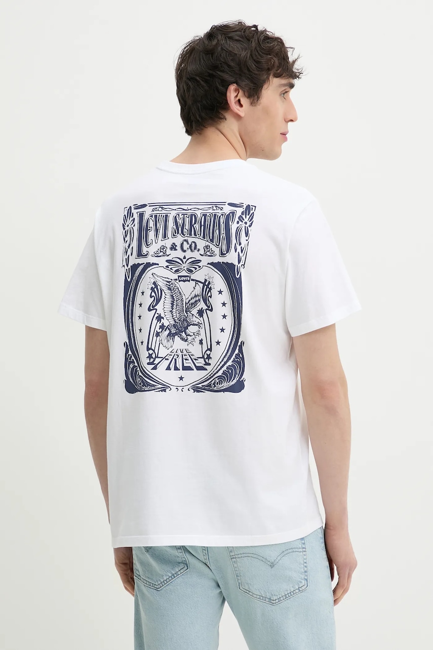 Levi's  Bavlněné tričko  GRAPHIC CREWNECK TEE
