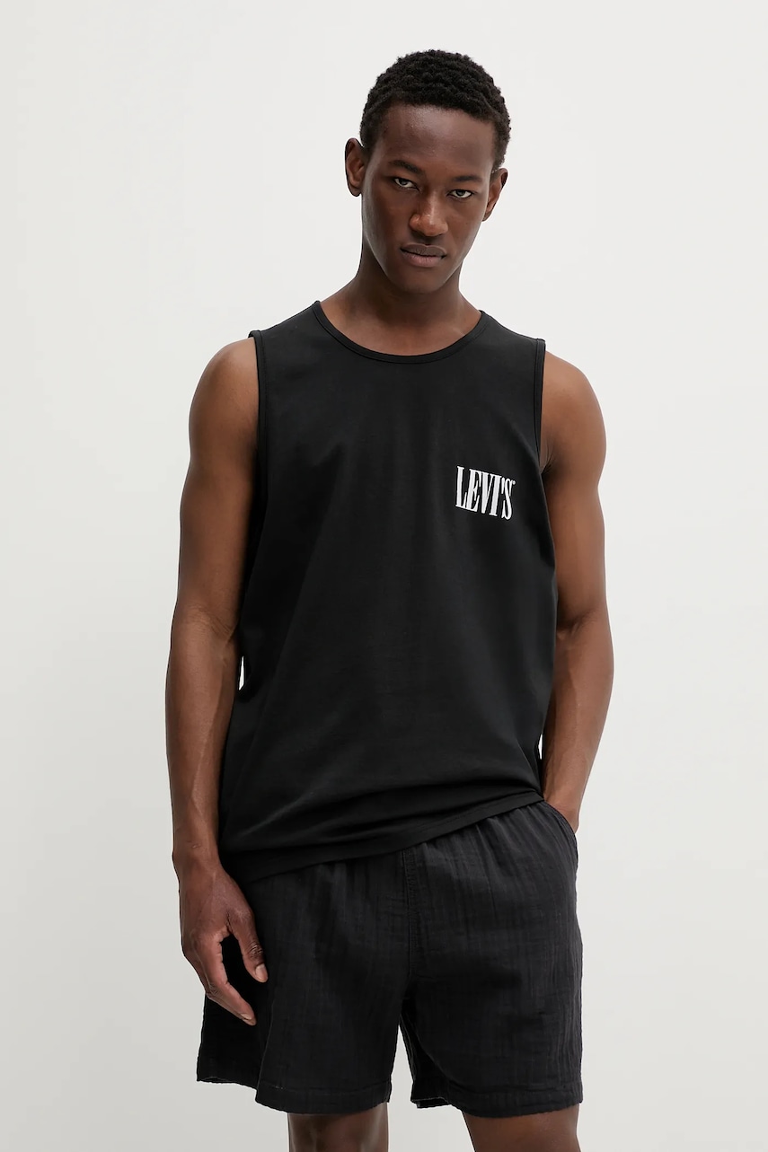 Levi's  Bavlněné tričko  GRAPHIC ROWER TANK