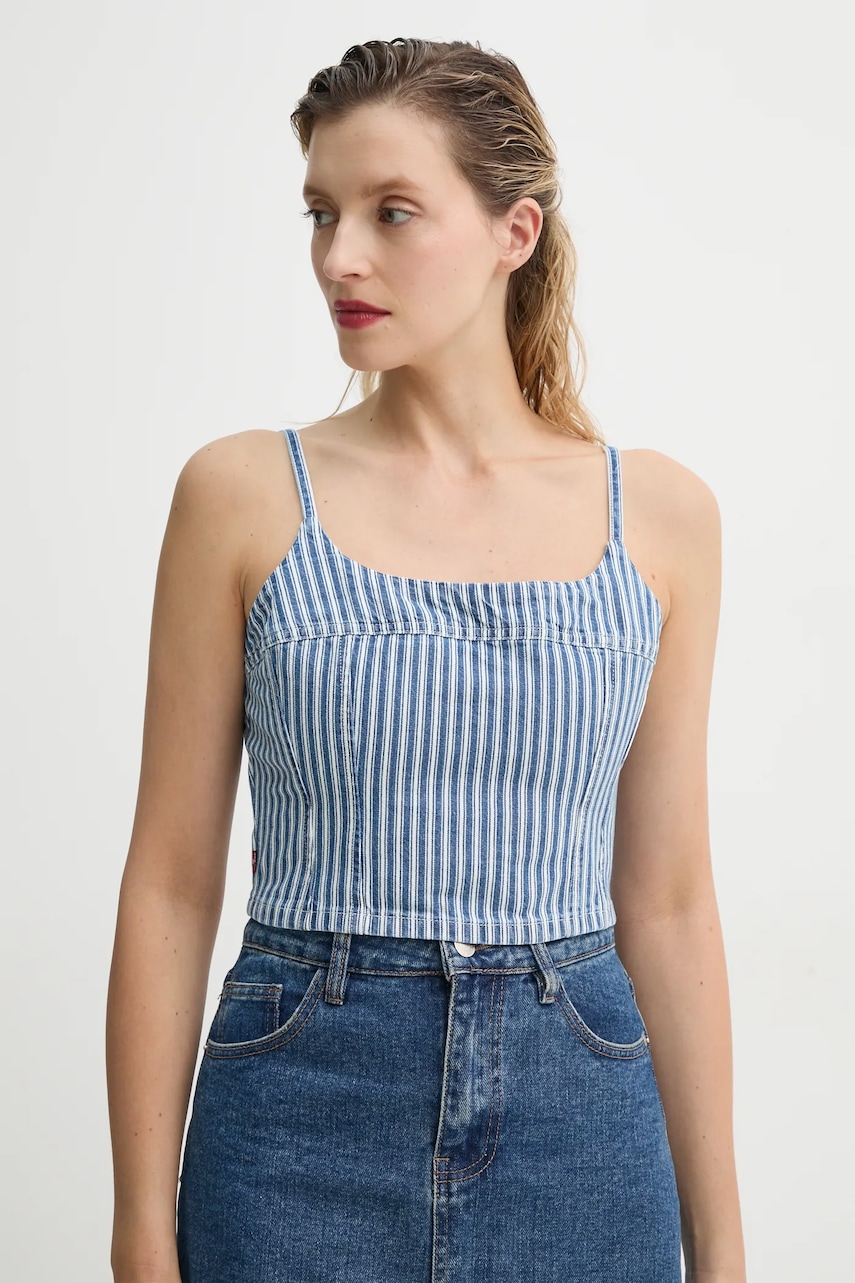 Levi's  Džínový top  JADINE DENIM CAMI TANK