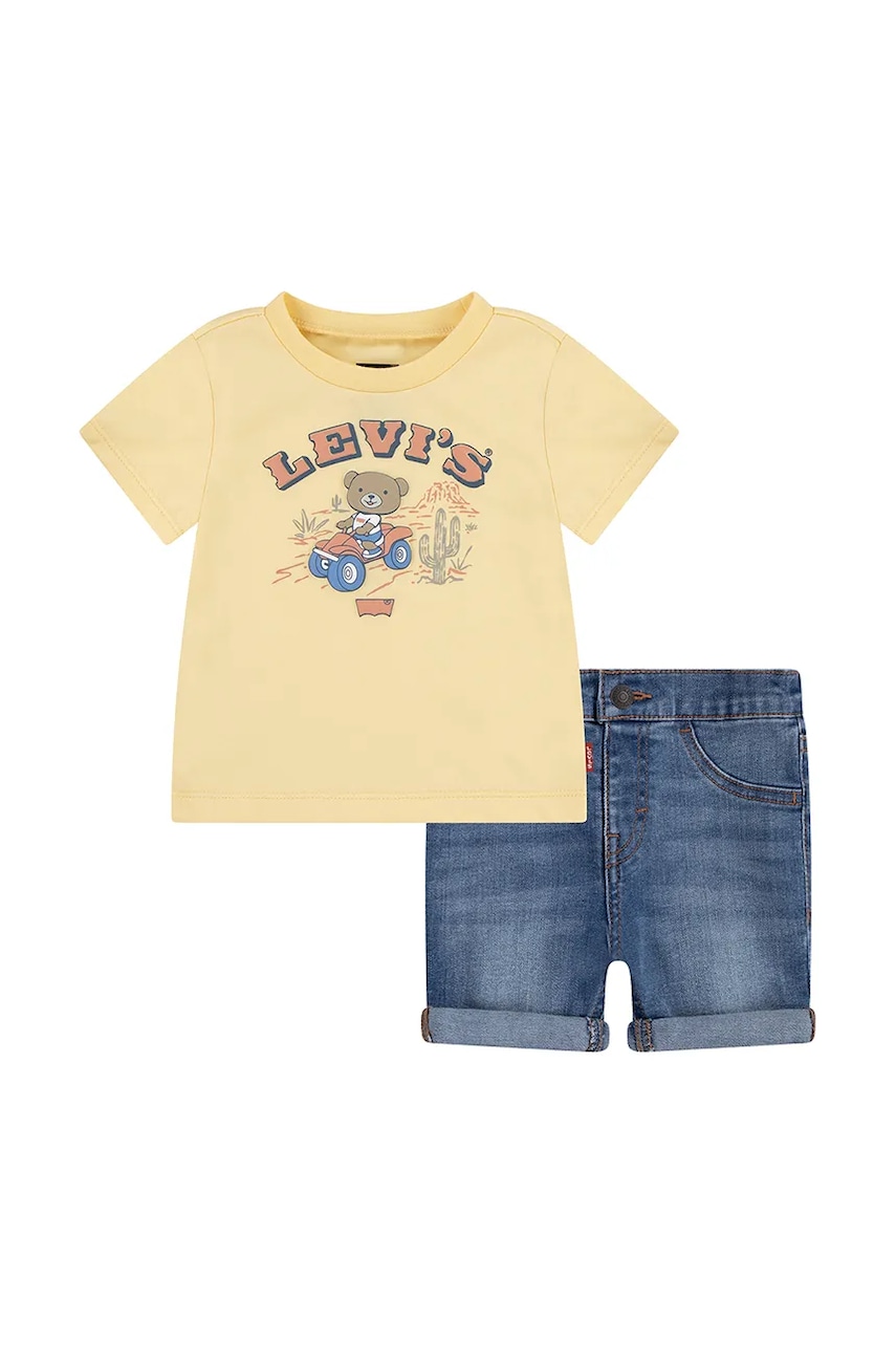 Levi's  Kojenecká sada  LEVI FOUR WHEELER DENIM SE