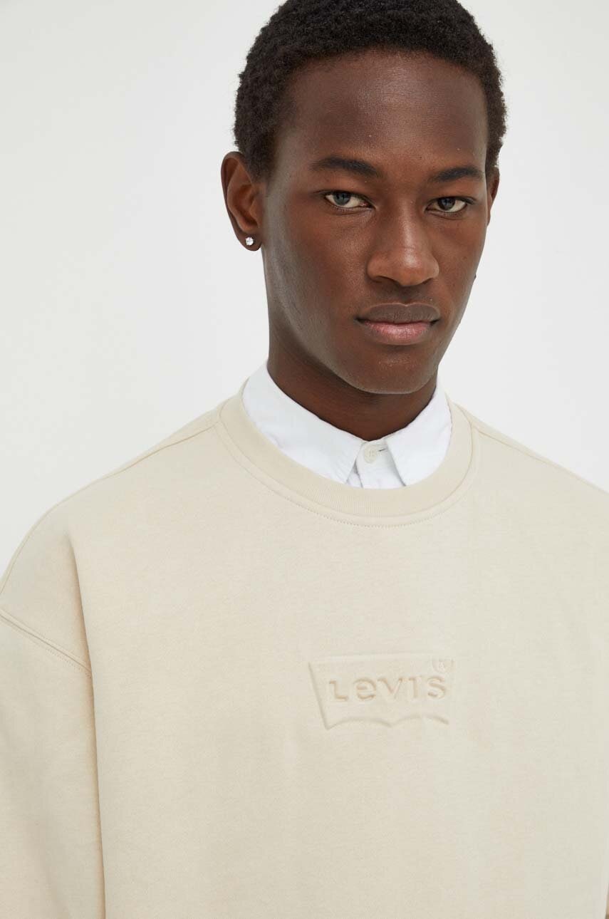 Levi's  mikina pánská s bavlnou RELAXD GRAPHIC CREW
