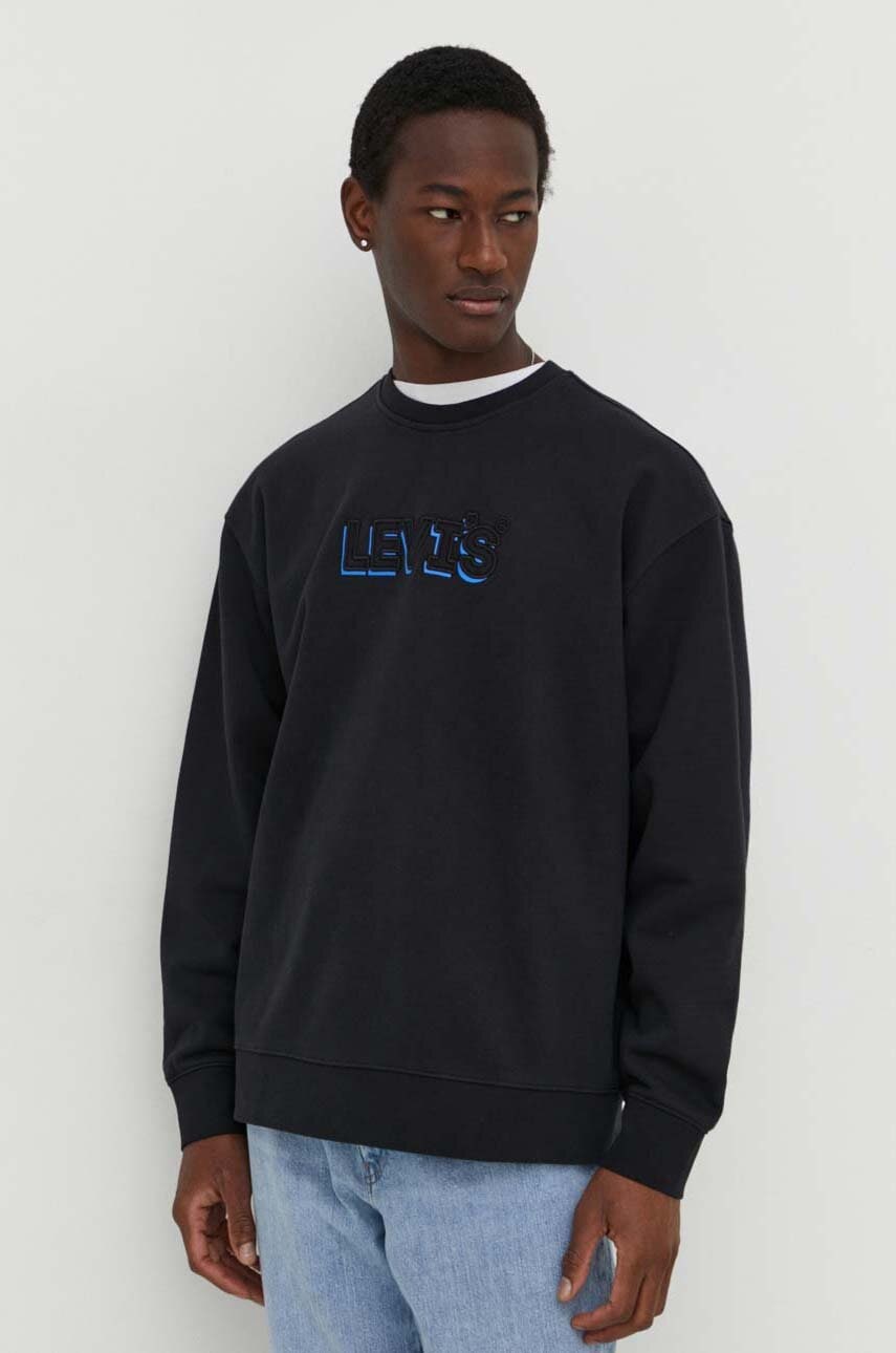 Levi's  mikina pánská s bavlnou RELAXD GRAPHIC CREW