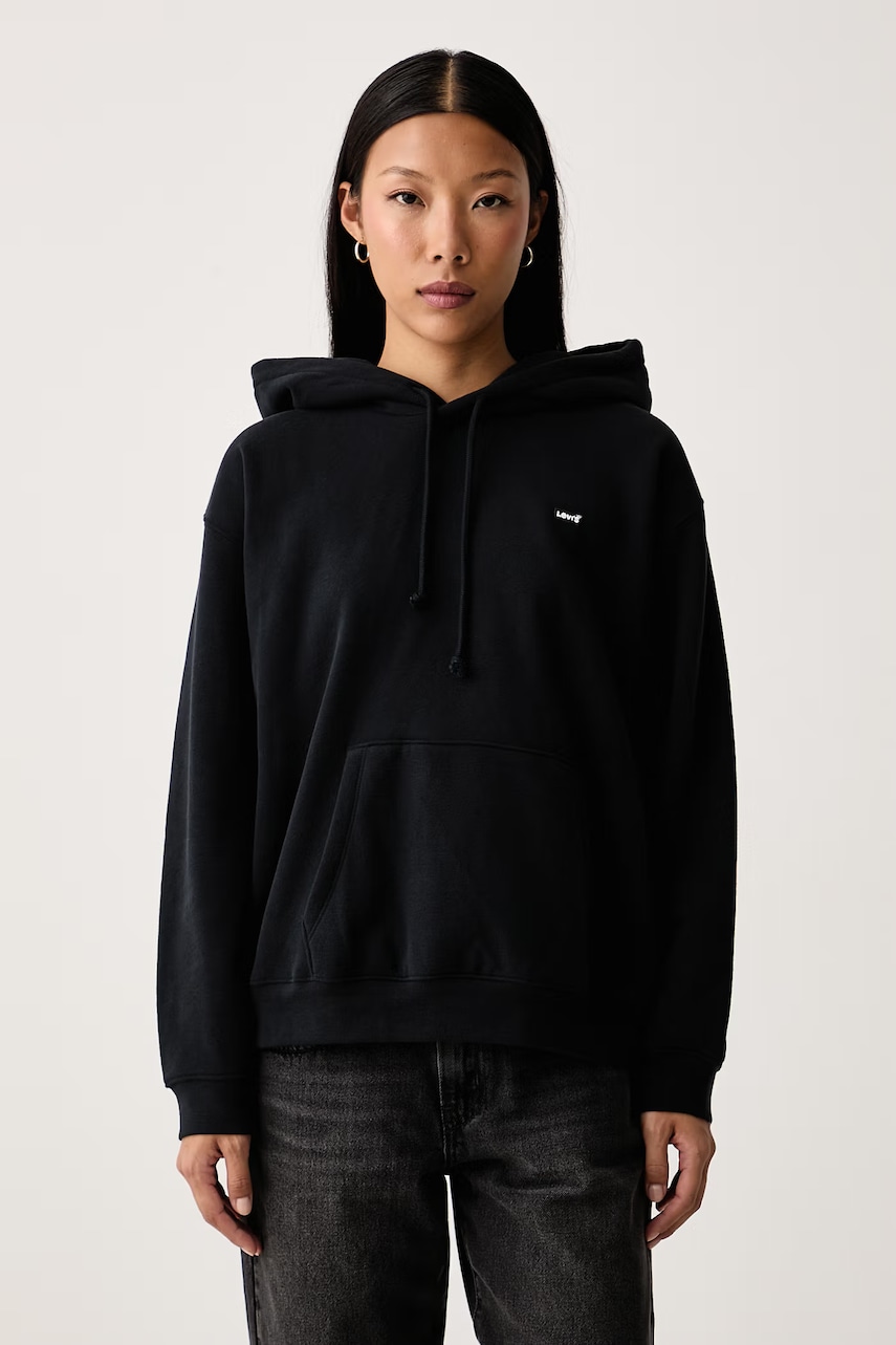 Levi's  mikina s kapucí dámská s bavlnou EVERYDAY HOODIE