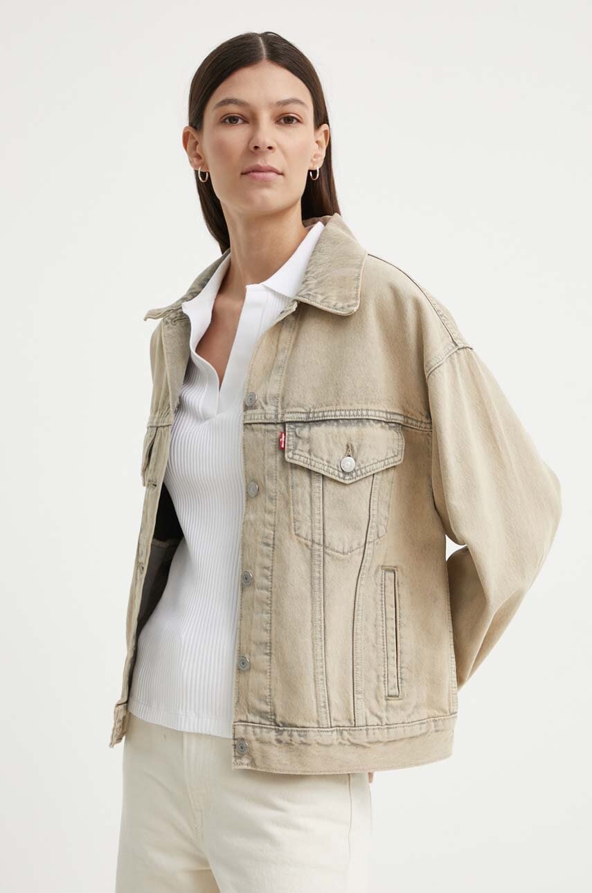 Levi's  oversized bunda dámská džínová 90S TRUCKER