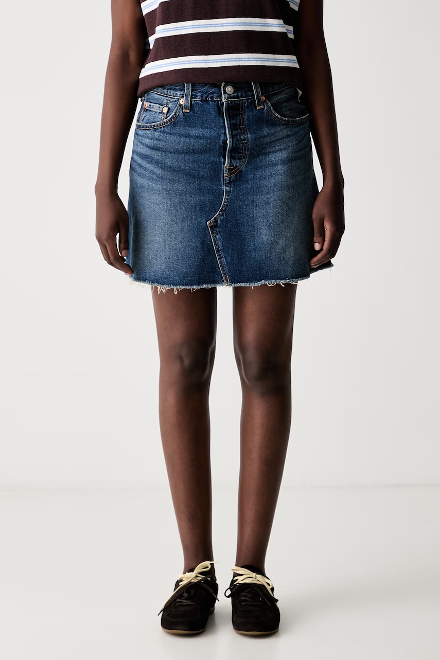 Levi's  pouzdrová sukně DECONSTRUCTED H1'26