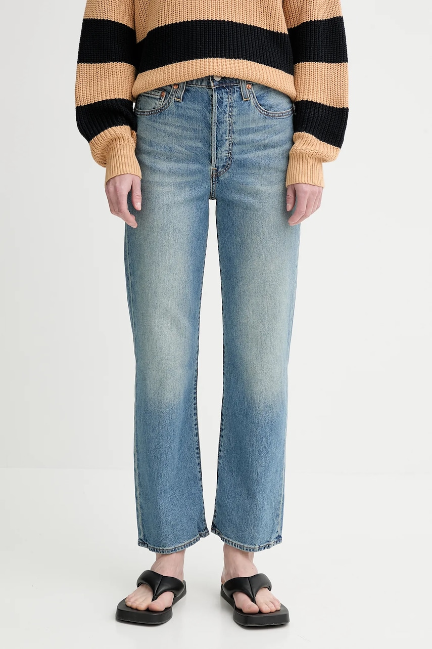Levi's  rovné džíny dámské RIBCAGE STRAIGHT ANKLE
