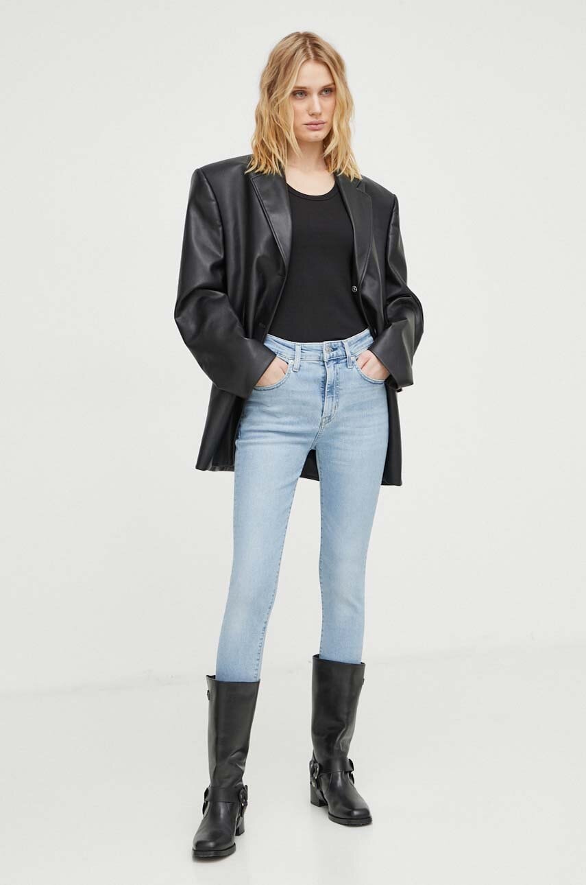 Levi's  skinny džíny dámské 721 HIGH RISE SKINNY