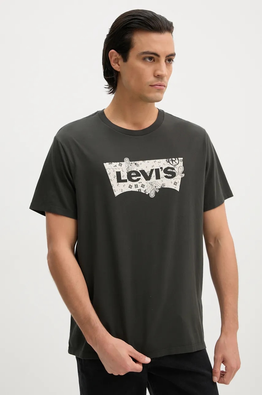 Levi's  tričko pánské bavlněné GRAPHIC CREWNECK