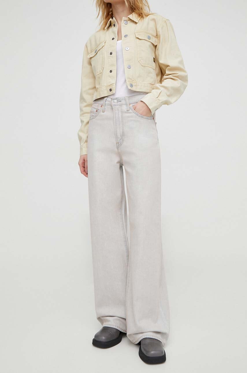 Levi's  wide leg džíny dámské RIBCAGE WIDE LEG