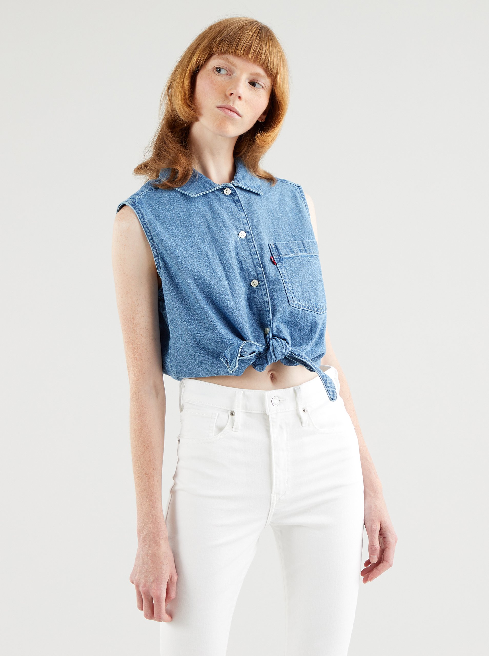 Levi's Modrá dámská džínová košile Levi's® - Dámské