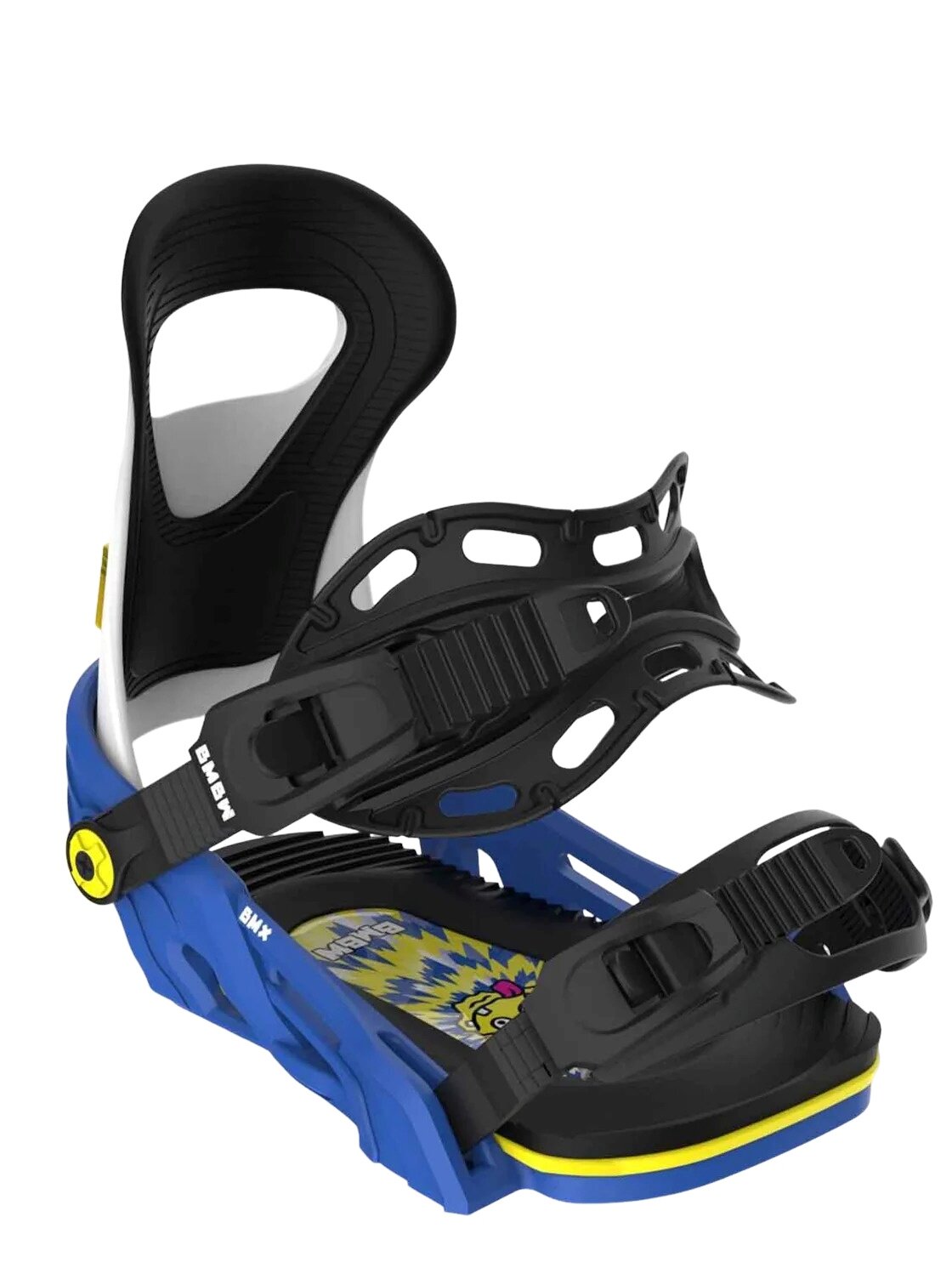 Lib technologies snowboardové vázání BMX Black / White | Černá | Velikost snb XS