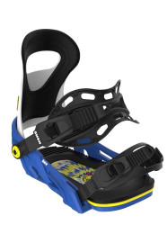 Lib technologies snowboardové vázání BMX Black / White | Černá | Velikost snb XS