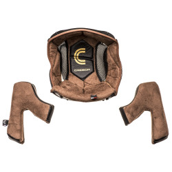 Lícnice a klobouk pro přilby Cassida Fibre XS