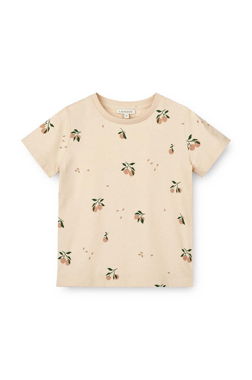 Liewood  Bavlněné dětské tričko  Apia Baby Printed Shortsleeve T-shirt