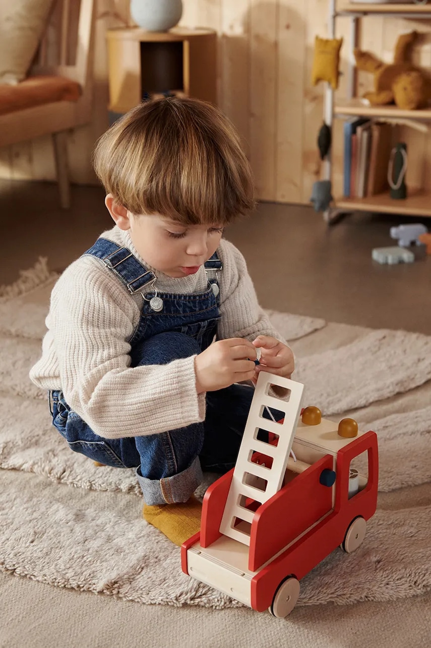 Liewood  Dřevěná hračka pro děti  Eigil Fire Truck
