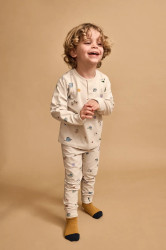 Liewood  dvoudílné pyžamo dětské bavlněné s elastanem Wilhelm Grow Printed Pyjamas Set