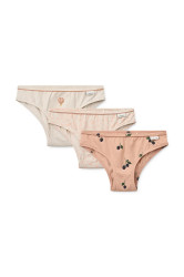 Liewood  kalhotky dětské bavlněné s elastanem Aylin Briefs 3-pack